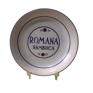 Italy Small Plate Saucer Romana Sambuca